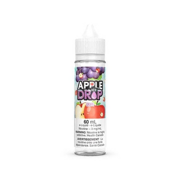 Apple drop E liquid Grape Ice 6mg/60ml