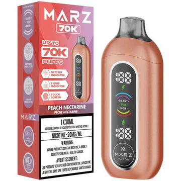 Marz 70K  Peach Nectarine 20mg/mL Disposable (Provincial)