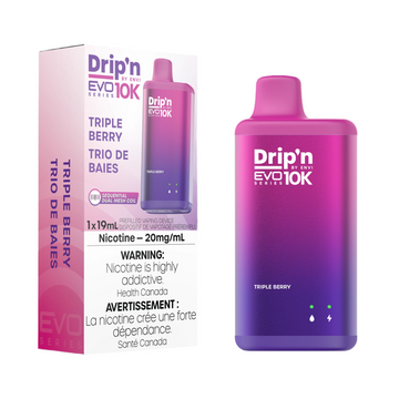 Drip’n EVO 10K Triple Berry 20mg/ml disposable