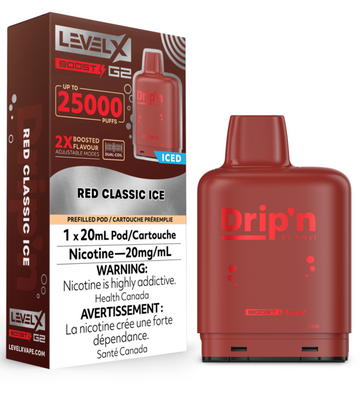 Drip'n G2 Red Classic Ice niveau x pod 20 mg (provincial)