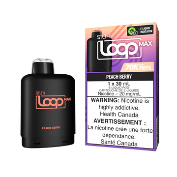 Stlth loop pod Max 70k Peach Berry 20mg/ml (Provincial)