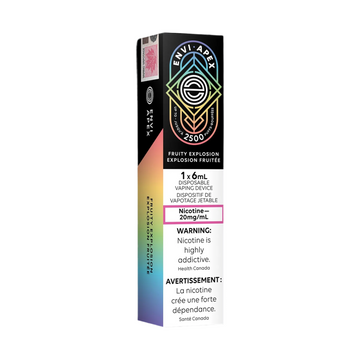 Envi Apex Fruity Explosion (éclatement) 20 mg/ml jetable (provincial)