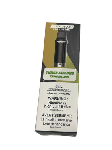 Boosted Pod Ultra Three Melons 20mg (Provincial)
