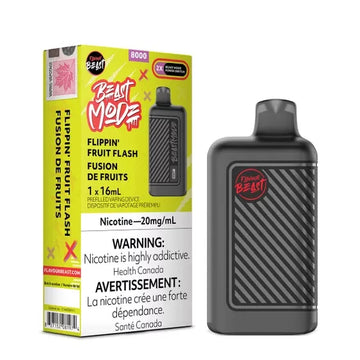 Saveur bête Flippin Fruit Flash 8K 20 mg/ml jetable (provincial)