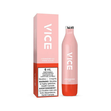Vice 2500 Strawberry Ice jetable sans nicotine