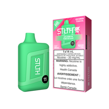 Stlth 8K Pro Apple Berry Ice 20mg/ml disposable (Provincial)