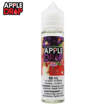 Apple drop E-liquid Grape 3mg/60ml (Provincial)