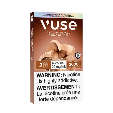Vuse epod Smooth Tobacco 20mg/ml 2 pack (Provincial)