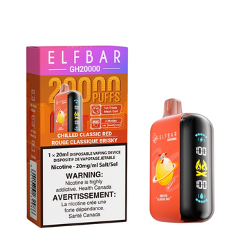 Elfbar GH20k Chilled Red Classic 20mg/ml disposable (provincial)