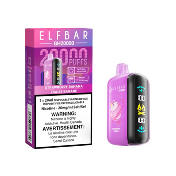 Elfbar GH20K Strawberry Banana 20mg/ml disposable (Provincial)