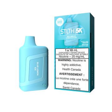 Stlth 5k Glace au citron bleu 20 mg/ml jetable (provincial)