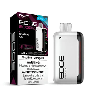 Edge NVZN 20k - Grape G Ice 20mg/ml disposable (Provincial)