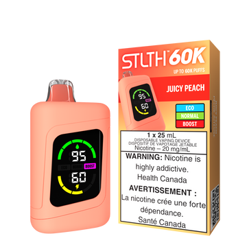 Stlth 60K Juicy Peach 20mg/mL Disposable (Provincial)