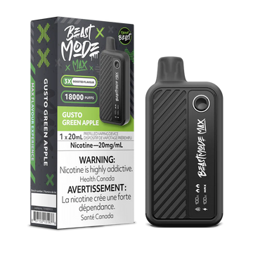 Flavour beast Gusto Green Apple 18K 20mg/ml disposable (Provincial)