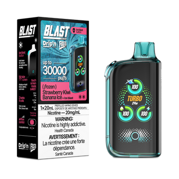 Drip’n FASTA Strawberry Kiwi Banana Ice 30k 20mg/ml disposable (Provincial)