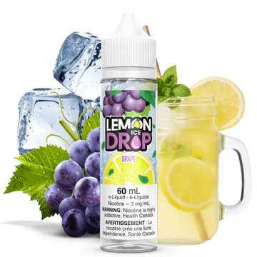 Lemon drop E liquid Grape Ice 3mg/60ml (Provincial)