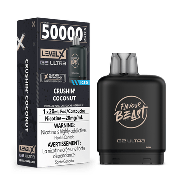 Flavour Beast Ultra G2 Crushin’ Coconut Iced Level X pod 20mg (Provincial)