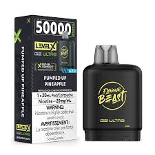 Flavour Beast Ultra G2 Pumped Up Pineapple Iced Level X pod 20mg (Provincial)