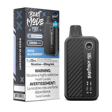 Flavour beast Boss Blueberry Iced 18K 20mg/ml disposable (Provincial)