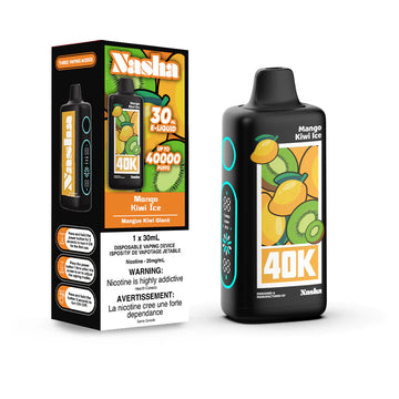 Nasha Mango Kiwi Ice 40K 20mg/ml disposable (Provincial)