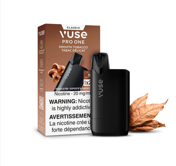 Vuse Pro One Device & Pod 1K Smooth Tobacco 20mg/ml (Provincial)