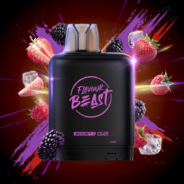 Flavour Beast Ultra G2 Tangy Berries Iced Level X pod 20mg (Provincial)