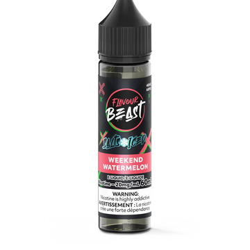 Flavour beast E liquid Weekend Watermelon Iced 20mg/60ml (Provincial)
