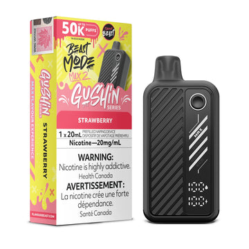 Flavour beast Strawberry 50k Gushin series 20mg/ml disposable (Provincial)