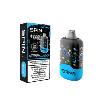 Spin 60k Blueberry Ice disposable 20mg/ml (provincial)