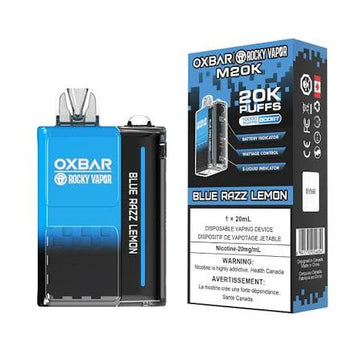 Oxbar M20K Blue Razz Lemon 20mg/mL disposable (Provincial)