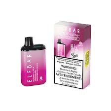 Elfbar Ultra BC5000 Fraise Pastèque Pêche 20 mg/ml Jetable