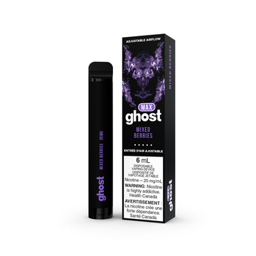 Mélange de baies Ghost Max 20 mg/ml à usage unique