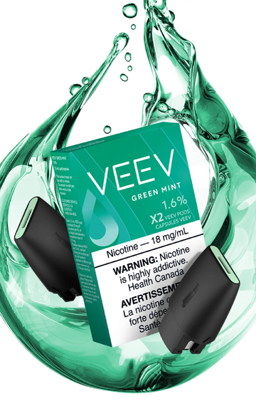 Veev epod Green Mint 18mg/ml (Provincial)