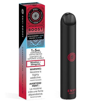 Envi boost Litchi Pastèque Fraise Glacé 20mg/ml Jetable