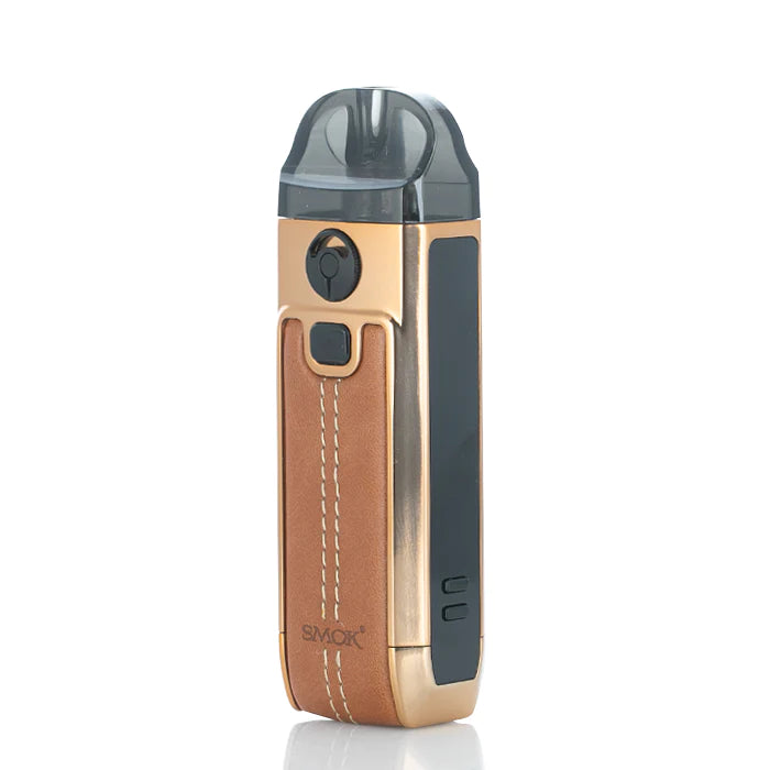 Smok nord 4 Brown leather maroon device kit Smok nord 4 Brown leather maroon device kit