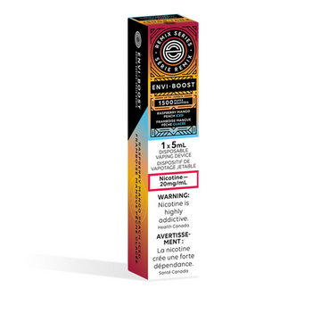 Envi Boost Raspberry Mango Peach Iced 20mg/ml disposable