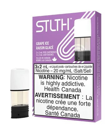 Stlth grape ice 20mg pods