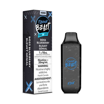 Saveur Beast Flow 4000 Boss Blueberry Iced 20 mg/ml jetable