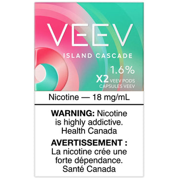 Veev epod Island Cascade 18mg/ml (Provincial)