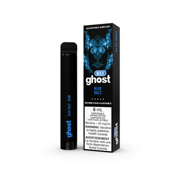 Ghost max bleu razz 20 mg/ml jetable