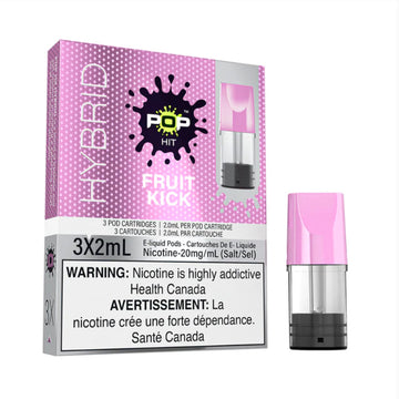 Pop Hit Hybrid Fruit Kick Pods (Provincial)