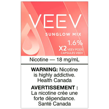 Veev epod Sunglow Mix 18mg/ml (Provincial)