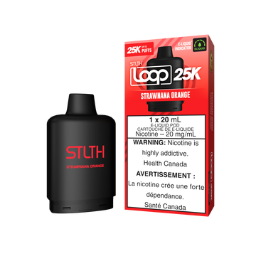 Stlth Loop pod 25k Strawanana Orange 20mg/ml (Provincial)