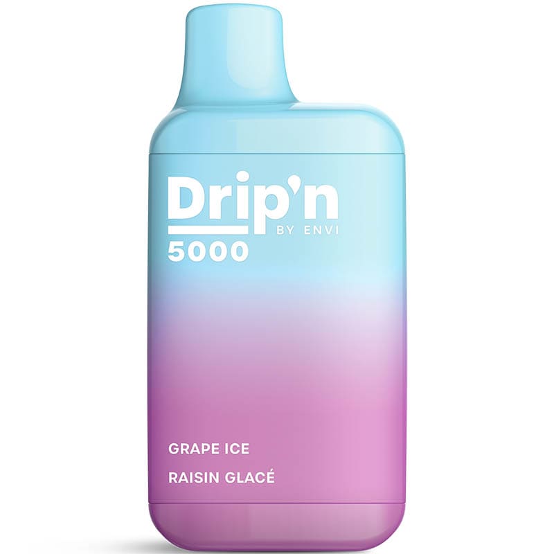 Drip'n 5000 Grape Ice 20 mg/ml jetable