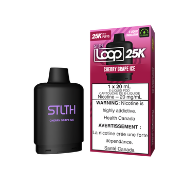 Stlth Loop pod 25k Cherry Grape Ice 20mg/ml (Provincial)