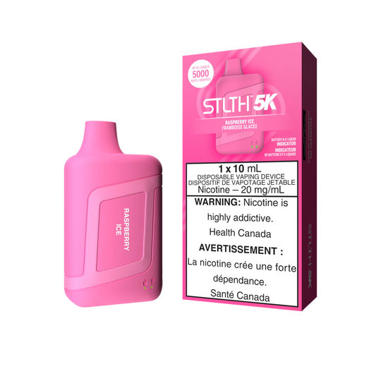 Stlth 5k Raspberry ice 20mg/ml disposable