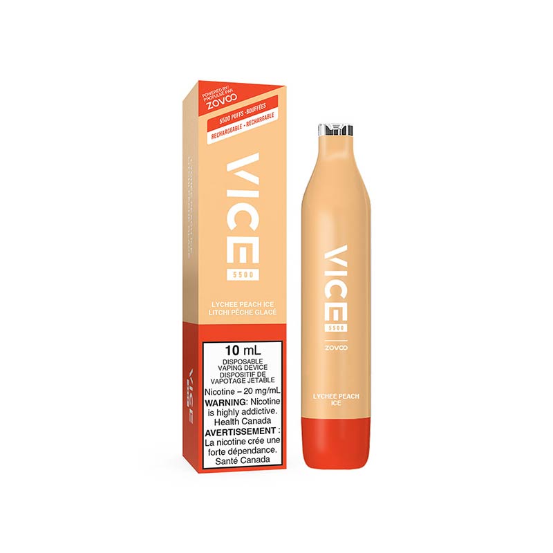 Vice 5500 Lychee Peach Ice 20 mg/ml jetable