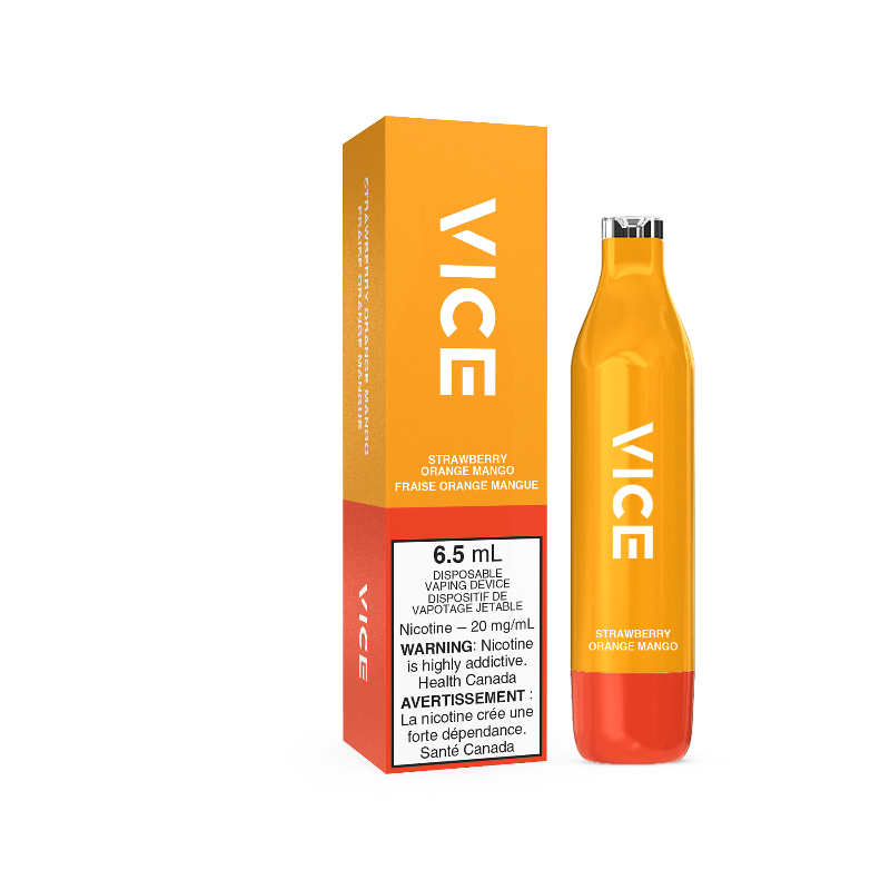 Vice 2500 Fraise Orange Mangue 20mg/ml jetable