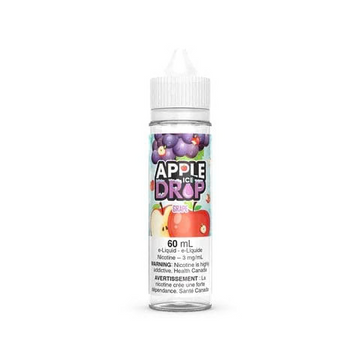 E-liquide pomme-goutte-raisin-glace 6mg/60ml