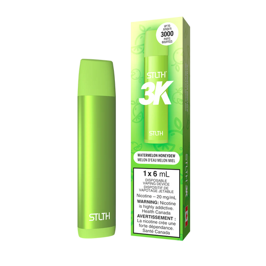 Stlth 3k Watermelon Honeydew 20mg/ml disposable